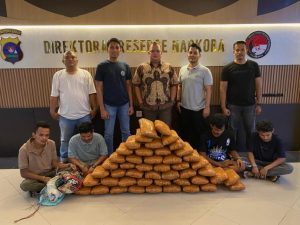 Polda Sumbar Gagalkan Peredaran 47 Kg Ganja, Empat Tersangka Ditangkap di Dua Lokasi