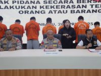 Polda Riau Amankan 10 Debt Collector Perusak Mobil, Tiga Di Antaranya Remaja