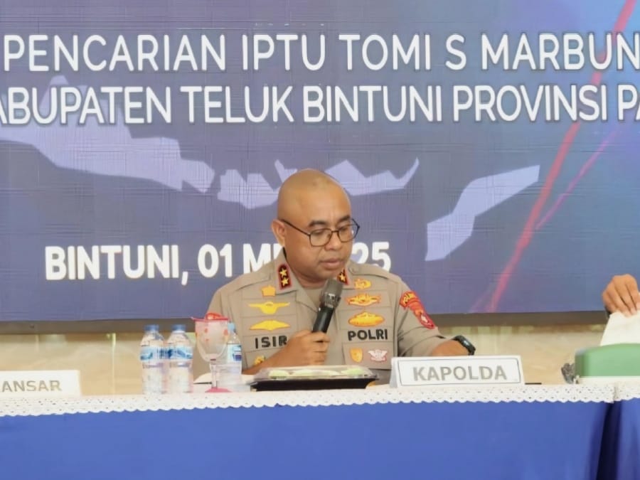 Polda Papua Barat Resmi Tutup Operasi Pencarian Iptu Tomi Marbun