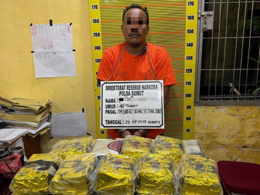 Polda Sumut Bongkar Sindikat Narkoba Gunakan Aplikasi Zangi, 72 Kg Sabu Disita