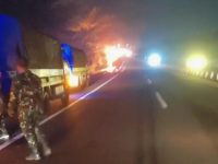Insiden Kebakaran Truk Yonif 509/BY, TNI dan Polri Lakukan Penyelidikan