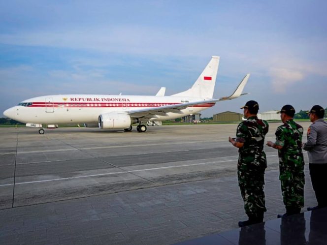 
Dok. Presiden Prabowo lepas landas menuju Bandar Udara Tentera Udara Diraja Malaysia/BPMI Setpres) 