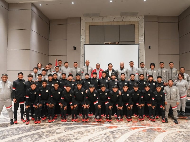 Garuda Muda Satu Grup Dengan Brasil di Piala Dunia U-17 2025