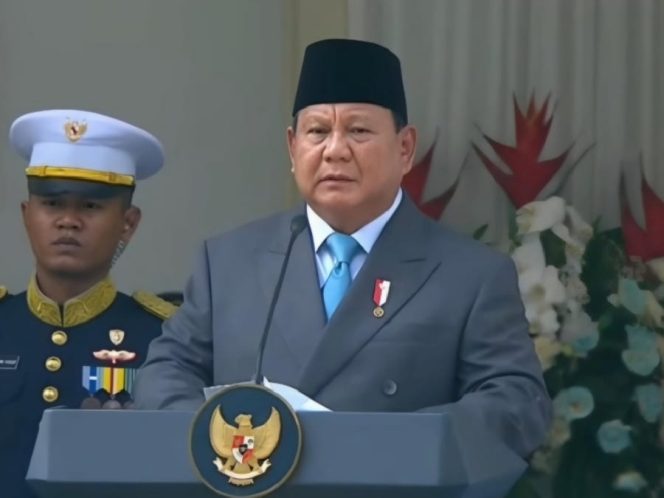 
Dok. Pidato Presiden Prabowo di Peringatan Hari Lahir Pancasila di Gedung Pancasila. 