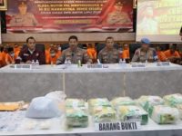 Polrestabes Makassar Ungkap Jaringan Narkotika Internasional, 107 Tersangka Diamankan