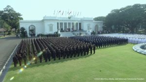 Presiden Prabowo Lantik 2.000 Perwira Muda TNI-Polri di Istana Negara