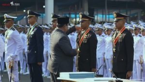 Presiden Prabowo Lantik 2.000 Perwira Muda TNI-Polri di Istana Negara