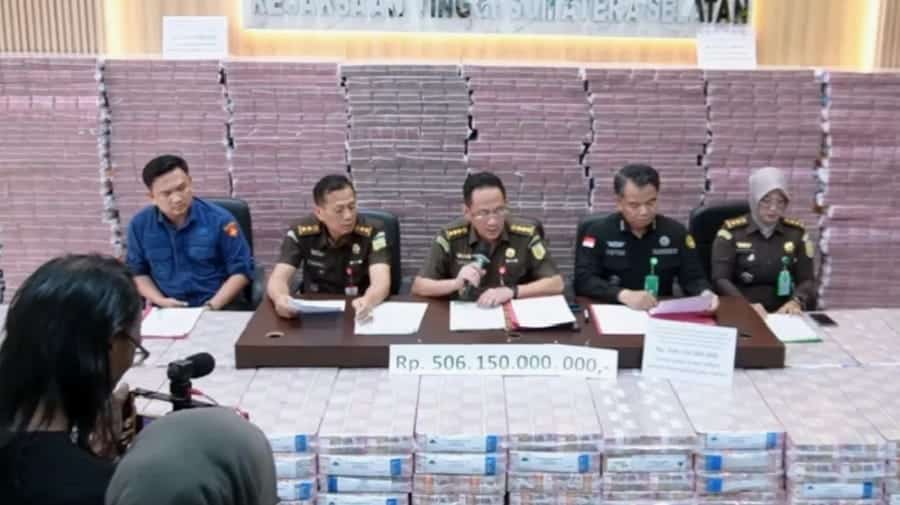 Kejati Sumsel Sita Rp506,15 Miliar dari Kasus Dugaan Korupsi Kredit Bank ke PT BSS dan PT SAL