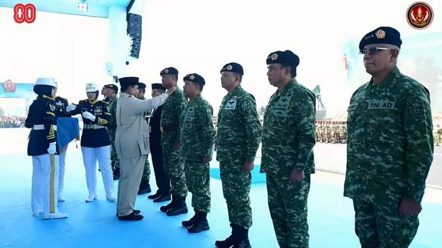 Presiden Prabowo Lantik Jenderal Tandyo Budi Revita Jadi Wakil Panglima TNI, Kukuhkan Enam Kodam Baru