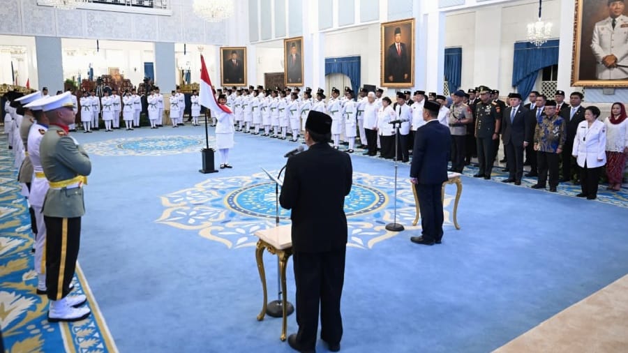 Wakil Panglima TNI Hadiri Pengukuhan 76 Anggota Paskibraka Tingkat Pusat 2025