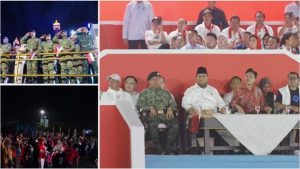 Panglima TNI Hadiri Pesta Rakyat & Karnaval Bersatu HUT ke-80 RI di Monas