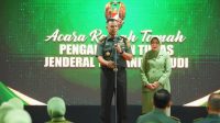 Wakil Panglima TNI Tandyo Budi Revita Ikuti Tradisi Pengantaran Tugas di Mabesad