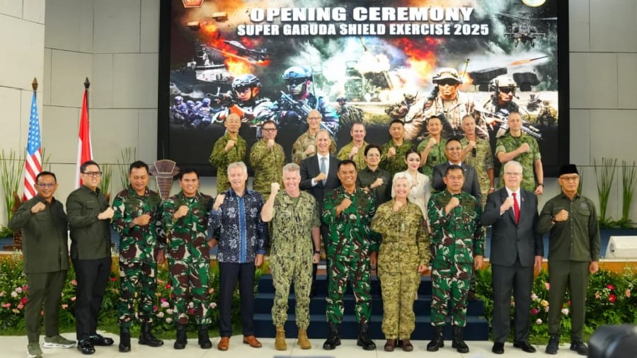 TNI Gelar Latgabma Super Garuda Shield 2025 Bersama Negara Sahabat
