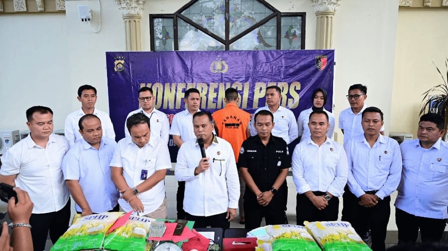 Polda Jambi Bongkar Modus Curang Penyaluran Beras Subsidi, 1,4 Ton Disulap Jadi Non-Subsidi