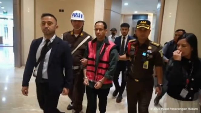 
Dok. Mantan Mendikbudristek Nadiem Makarim/Foto: Puspenkum Kejagung) 