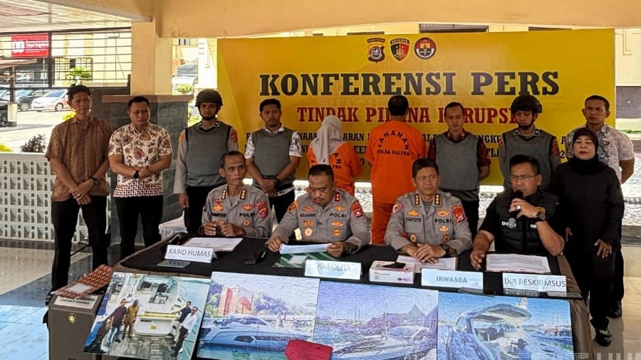 Polda Sultra Tetapkan Dua Tersangka Korupsi Speed Boat, Kerugian Negara Rp8,05 Miliar