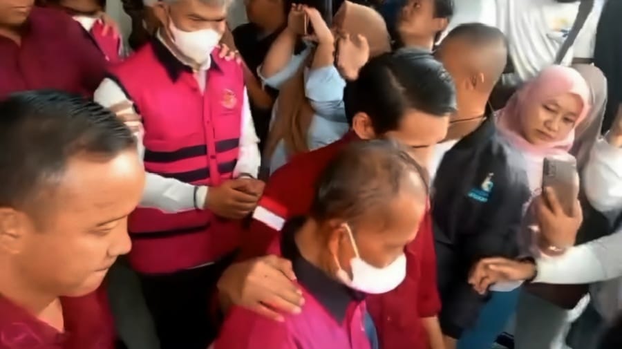 Kejari Ciamis Tahan Empat Tersangka Korupsi Proyek SMKN 1 Cijeungjing