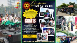 Jelang HUT ke-80, Pesta Rakyat – TNI Fair  Siap Hadir di Monas, 20–21 September