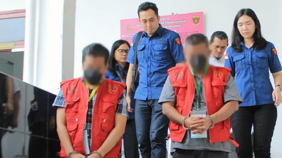 Kejari Belawan Tahan Dua Tersangka Korupsi Dana BOS SMAN 16 Medan