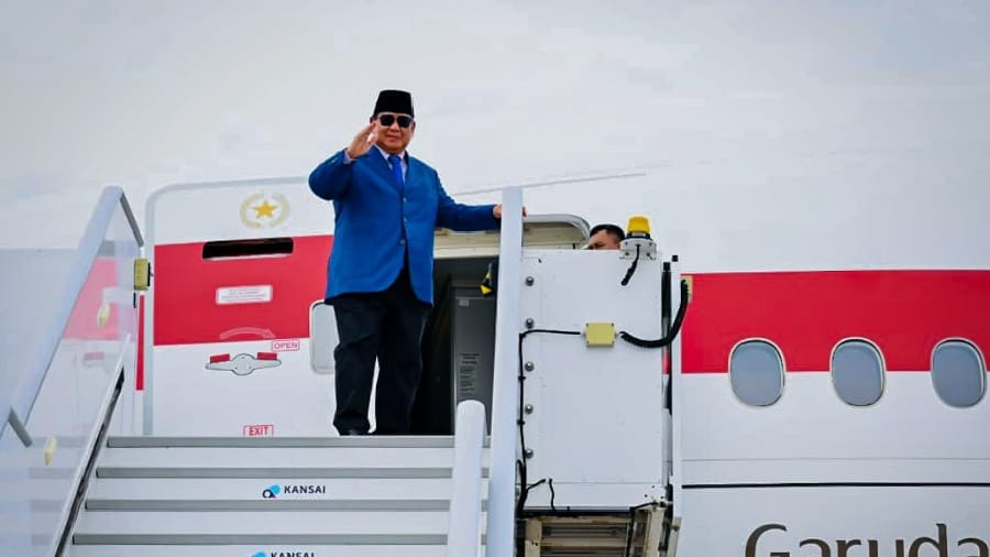 Presiden Prabowo Bertolak dari Osaka Menuju New York untuk Hadiri Sidang Umum PBB ke-80