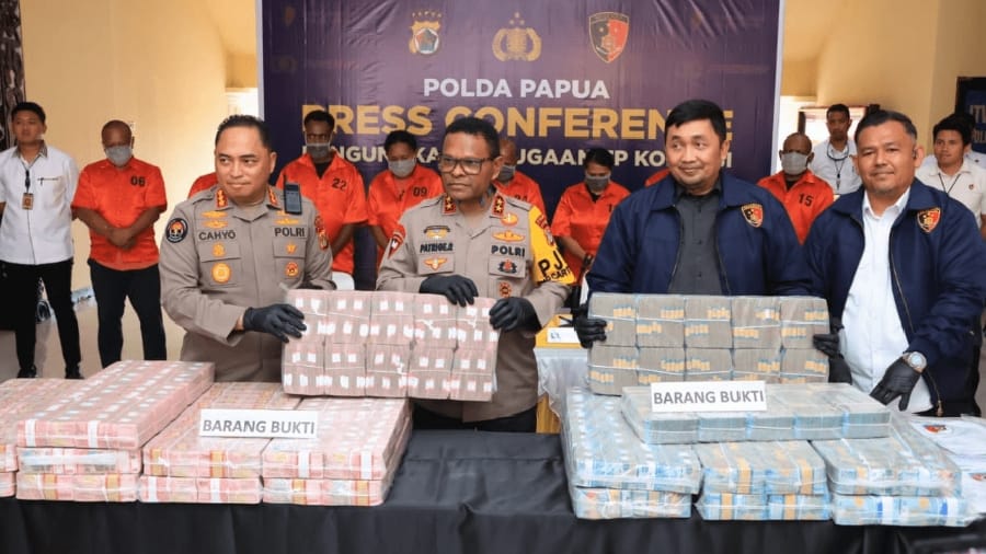 Dugaan Korupsi Dana Desa, Polda Papua Tetapkan Eks Pj Bupati Lanny Jaya Tersangka