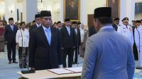 Presiden Prabowo Lantik 25 Pejabat Baru, Ahmad Wiyagus Sebagai Wamendagri