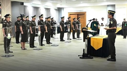 Kejati Jabar Lantik 16 Kepala Kejari Baru, Kajati Tekankan Integritas dan Profesionalisme