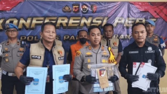 Polres Pangandaran Tahan Eks Sekdes Tersangka Korupsi, Kerugian Negara  Rp706 Juta