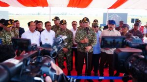 Menhan Instruksikan Penindakan Tegas Terhadap Kegiatan Ilegal di Tengah Latihan Kogab TNI