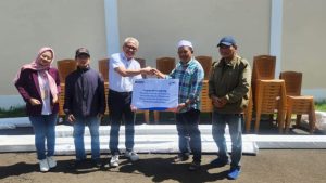BRI Bogor Pajajaran Salurkan Bantuan TJSL Sarpras Untuk Warga Desa di Kabupaten Bogor