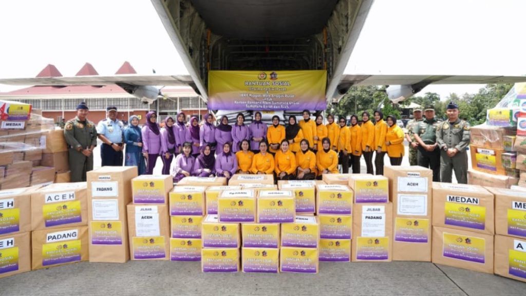 Dharma Pertiwi dan IKKT Salurkan Bantuan Untuk Masyarakat Terdampak Bencana di Sumatera