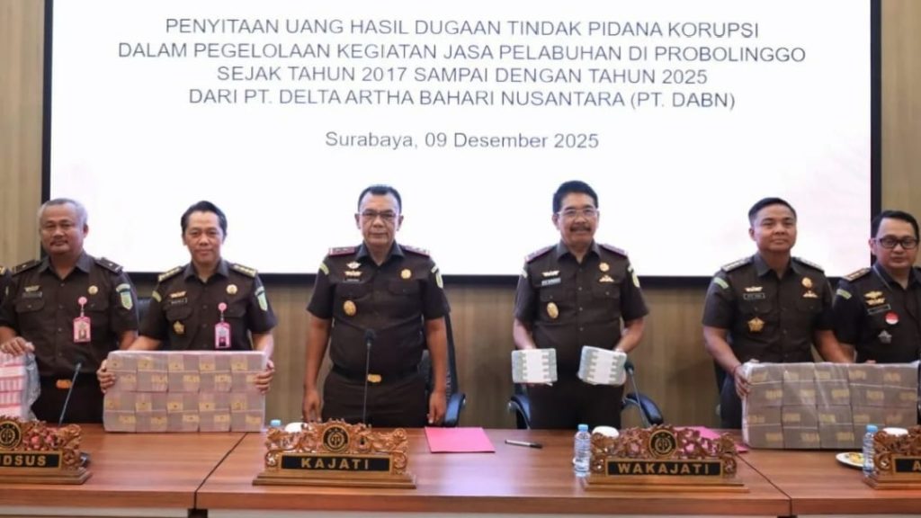 Kejati Jatim Sita Rp47 Miliar dan USD 421 Ribu dari Perkara Dugaan Korupsi PT DABN