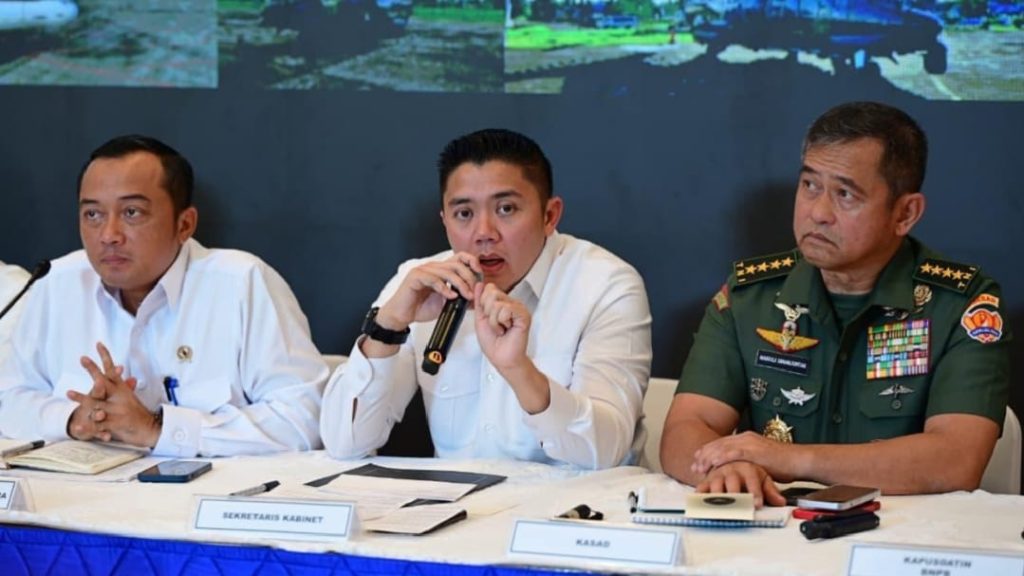 Seskab Teddy: Infrastruktur dan Layanan Publik di Wilayah Bencana Mulai Normal