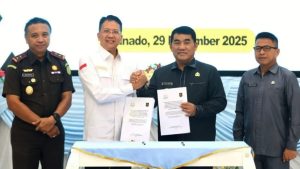 BPA Kejaksaan Hibahkan Dua Kapal Rampasan Illegal Fishing ke Pemprov Sulut