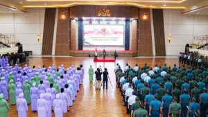 Wakil Panglima TNI Pimpin Laporan Korps Kenaikan Pangkat 139 Pati di Mabes TNI