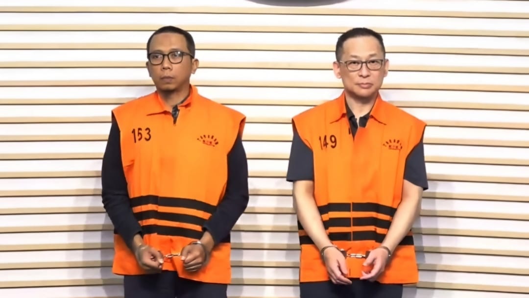 KPK Tahan Dua Tersangka Kasus Korupsi Proyek Kereta Api DJKA di Medan