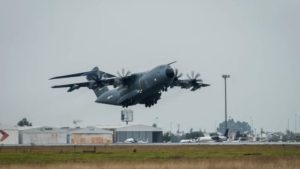 Pesawat A400M Pesanan Indonesia Rampungkan Penerbangan Uji Perdana di Spanyol