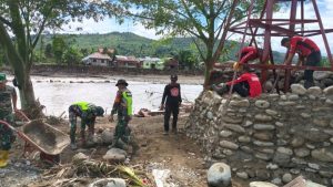 TNI dan Kemenhan Bangun Jembatan Gantung Percepat Pemulihan Pascabencana di Aceh
