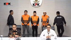 KPK Tetapkan Bupati Bekasi dan Dua Lainnya sebagai Tersangka Dugaan Korupsi Uang Ijon Proyek