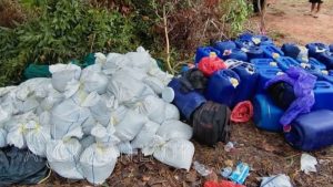 Satgas Halilintar TNI AL Gagalkan Penyelundupan Timah di Pantai Tanjung Berikat Bangka Tengah