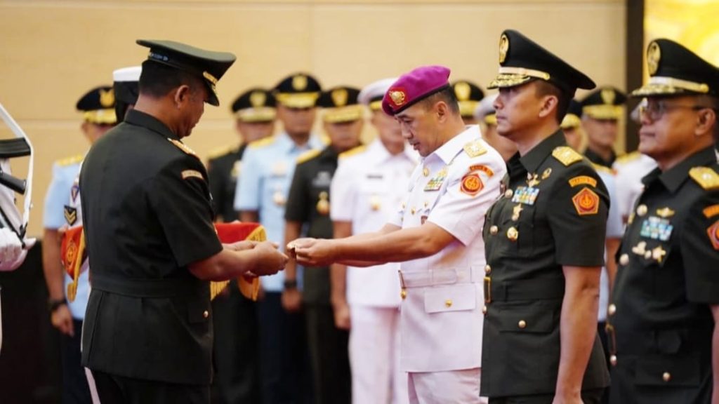 Wakil Panglima TNI Pimpin Sertijab Kapuspen TNI, Dan PMPP, dan Kapusjaspermildas