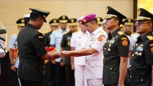 Wakil Panglima TNI Pimpin Sertijab Kapuspen TNI, Dan PMPP, dan Kapusjaspermildas