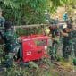 Tempuh Tiga Hari Lewati Medan Sulit, TNI dan PLN Pasang Genset di Desa Sikundo Aceh Barat