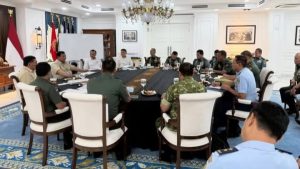 Presiden Prabowo Kumpulkan Pimpinan TNI Bahas Pertahanan Negara di Istana Merdeka
