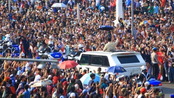 Survei Indikator: Hampir 80 Persen Publik Puas dengan Kepemimpinan Presiden Prabowo