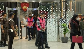 Dok. Tersangka Korupsi Ekspor CPO Beserta Turunannya/Foto: Puspenkum Kejagung) 