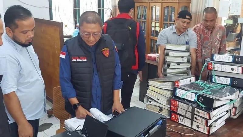Kejati Jambi Geledah Kantor Sekretariat DPRD Merangin, Sita Dokumen dan Barang Bukti Elektronik