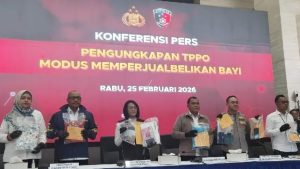 Bareskrim Polri Bongkar Sindikat Jual Beli Bayi via Media Sosial, 12 Tersangka Diamankan