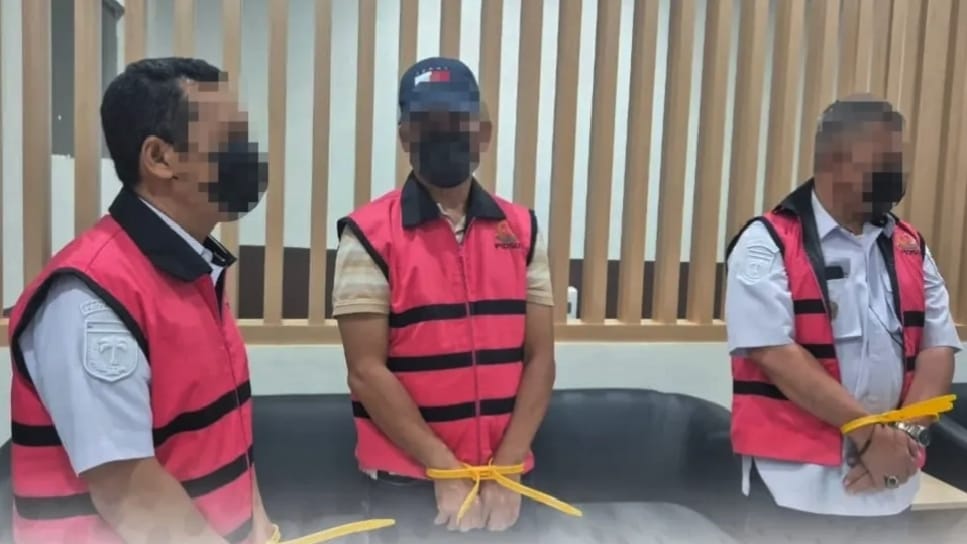 Kejari Morowali Tahan Tiga Tersangka Korupsi Pengadaan Perahu Fiber dan Mesin Ketinting