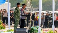 Kapolri dan Panglima TNI Pimpin Apel Gelar Pasukan Operasi Ketupat 2026 di Monas
